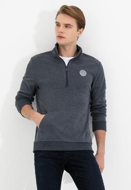 Erkek Lacivert Sweatshirt - 50256328046