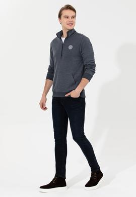 Erkek Lacivert Sweatshirt - 50256328046