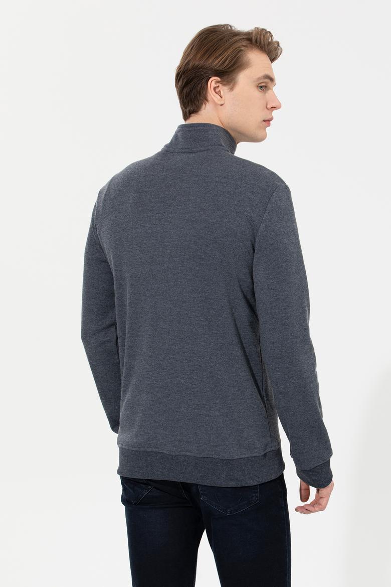 Erkek Lacivert Sweatshirt - 50256328046