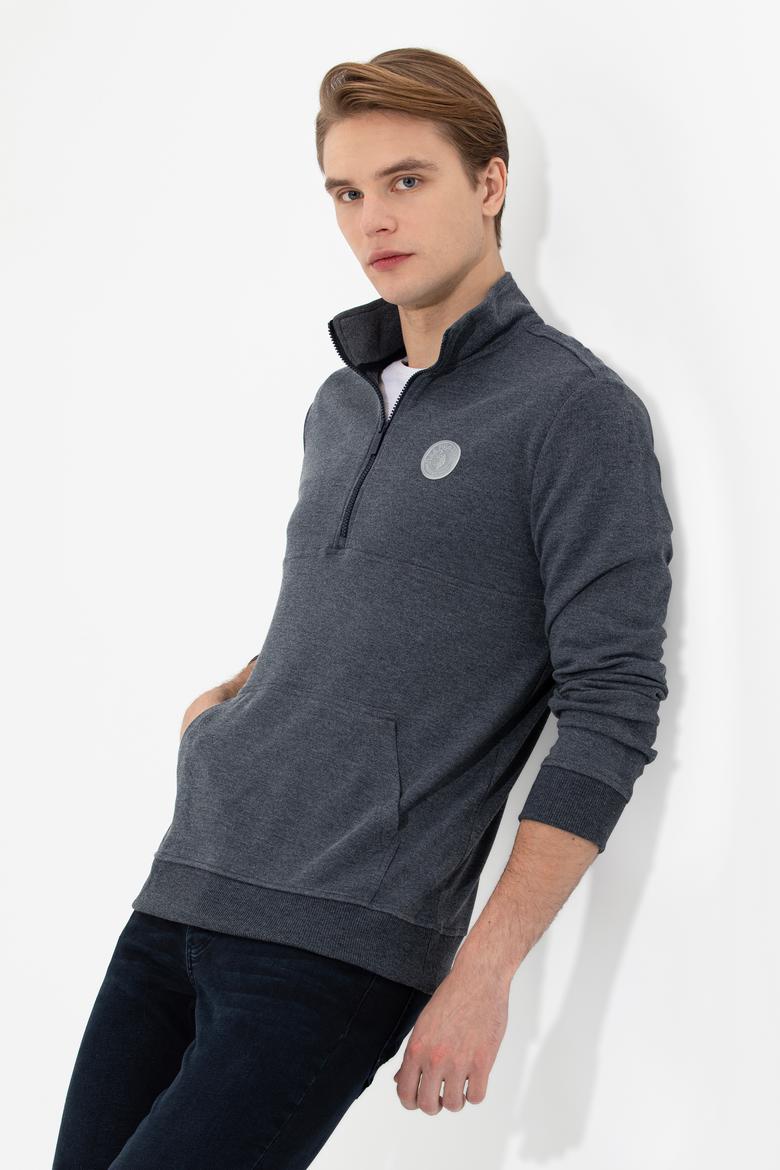 Erkek Lacivert Sweatshirt - 50256328046