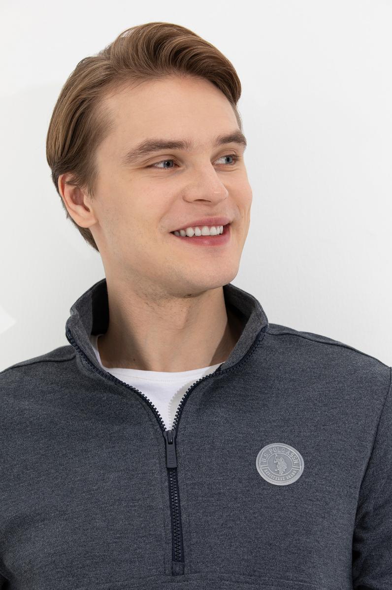 Erkek Lacivert Sweatshirt