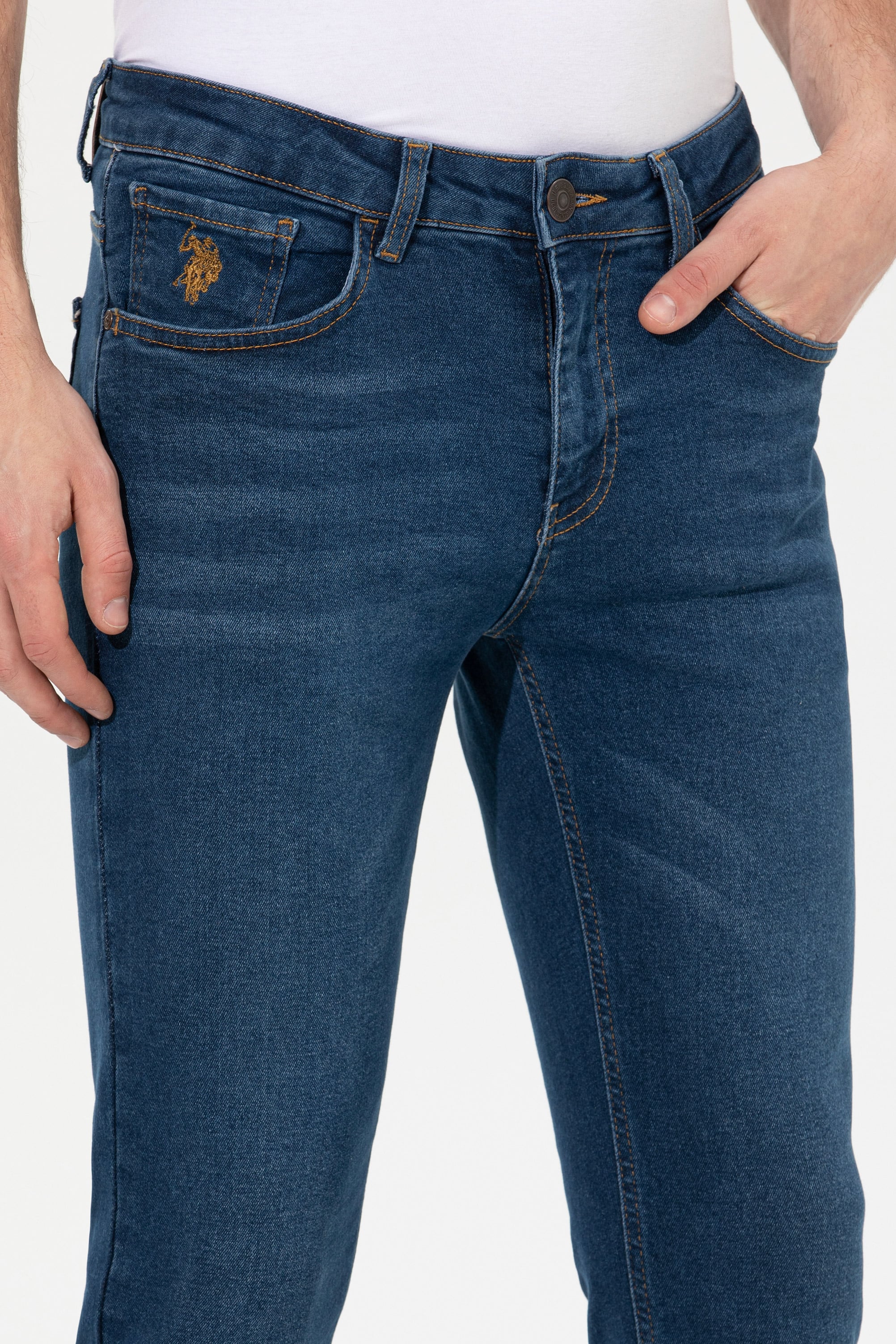 Erkek Mavi Jean Pantolon