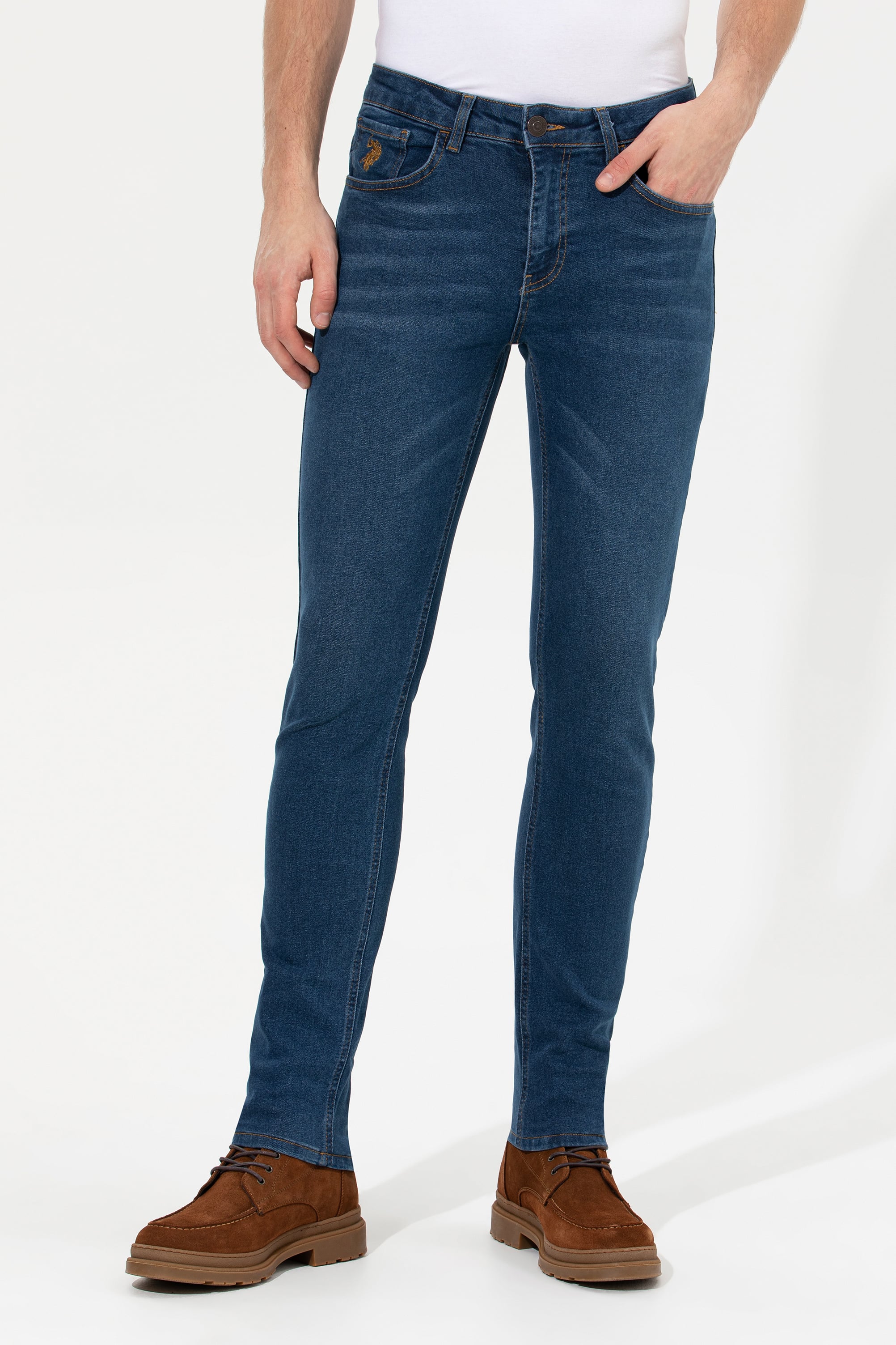 Erkek Mavi Jean Pantolon - Image 2