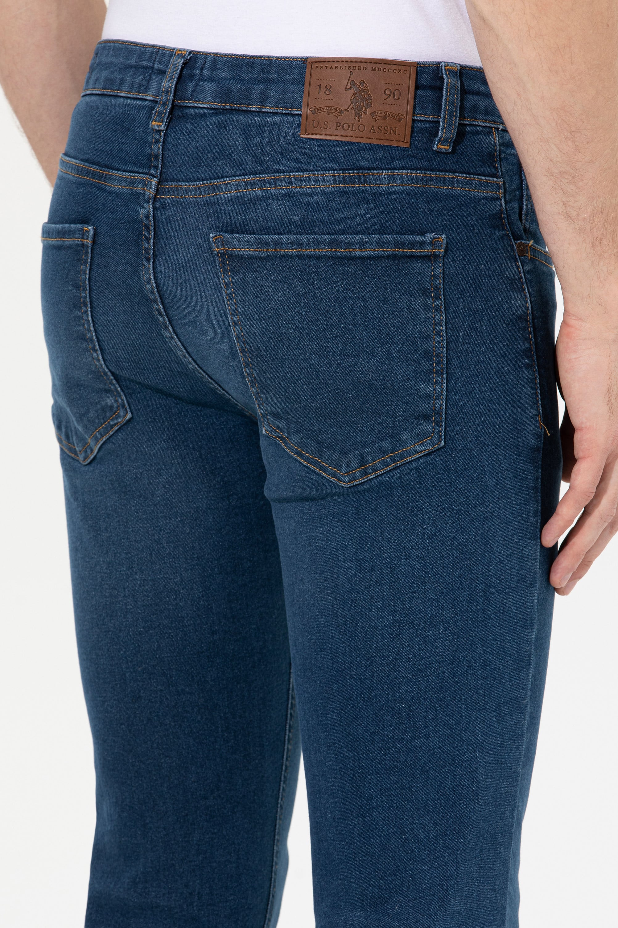 Erkek Mavi Jean Pantolon - Image 7