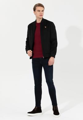 Erkek Siyah Kaşe Kaban - 50256918024