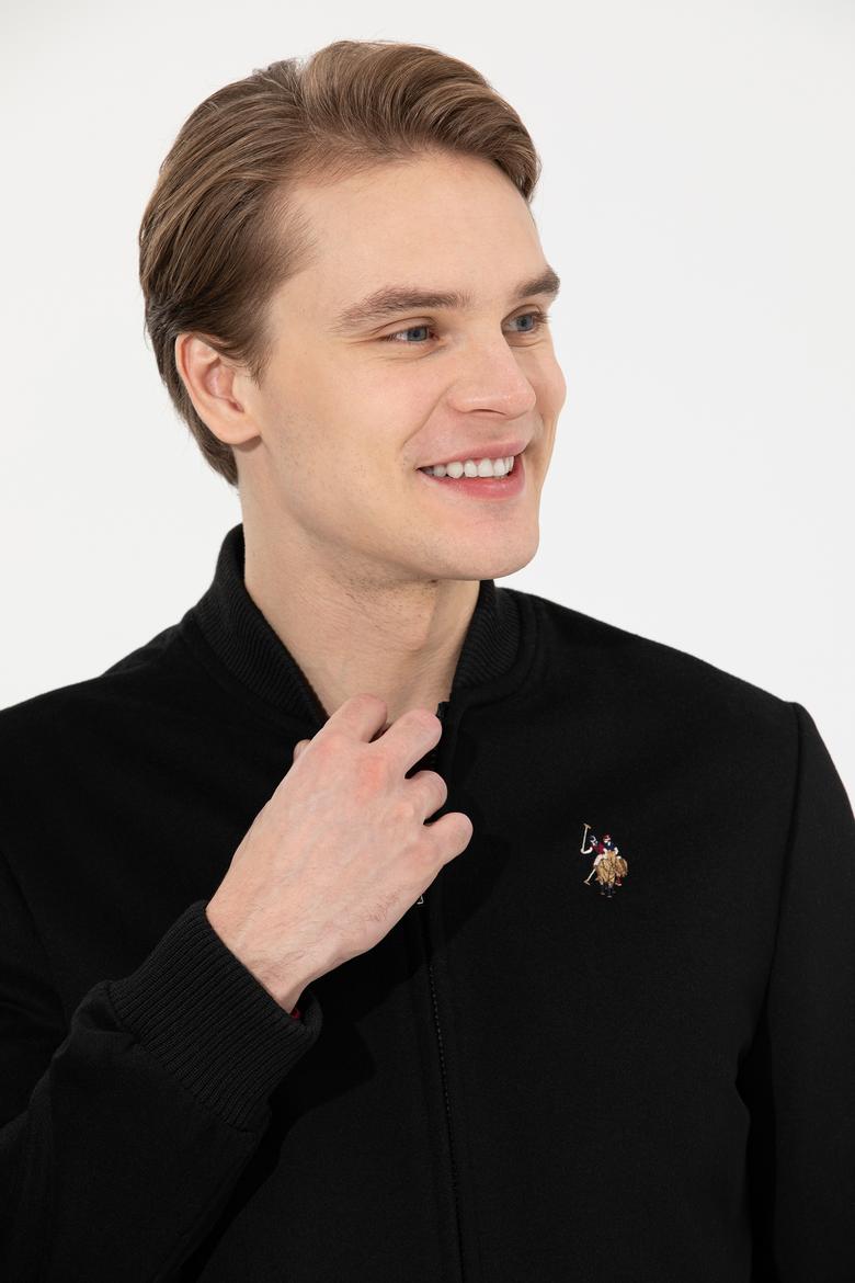 Erkek Siyah Kaşe Kaban - 50256918024