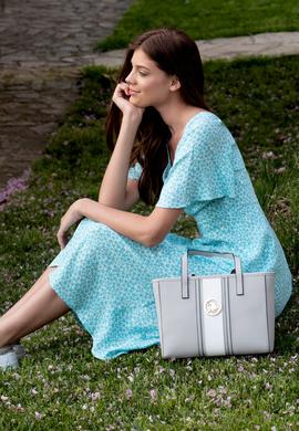 Kadın Açık Gri Omuz Çantası - 50271968003