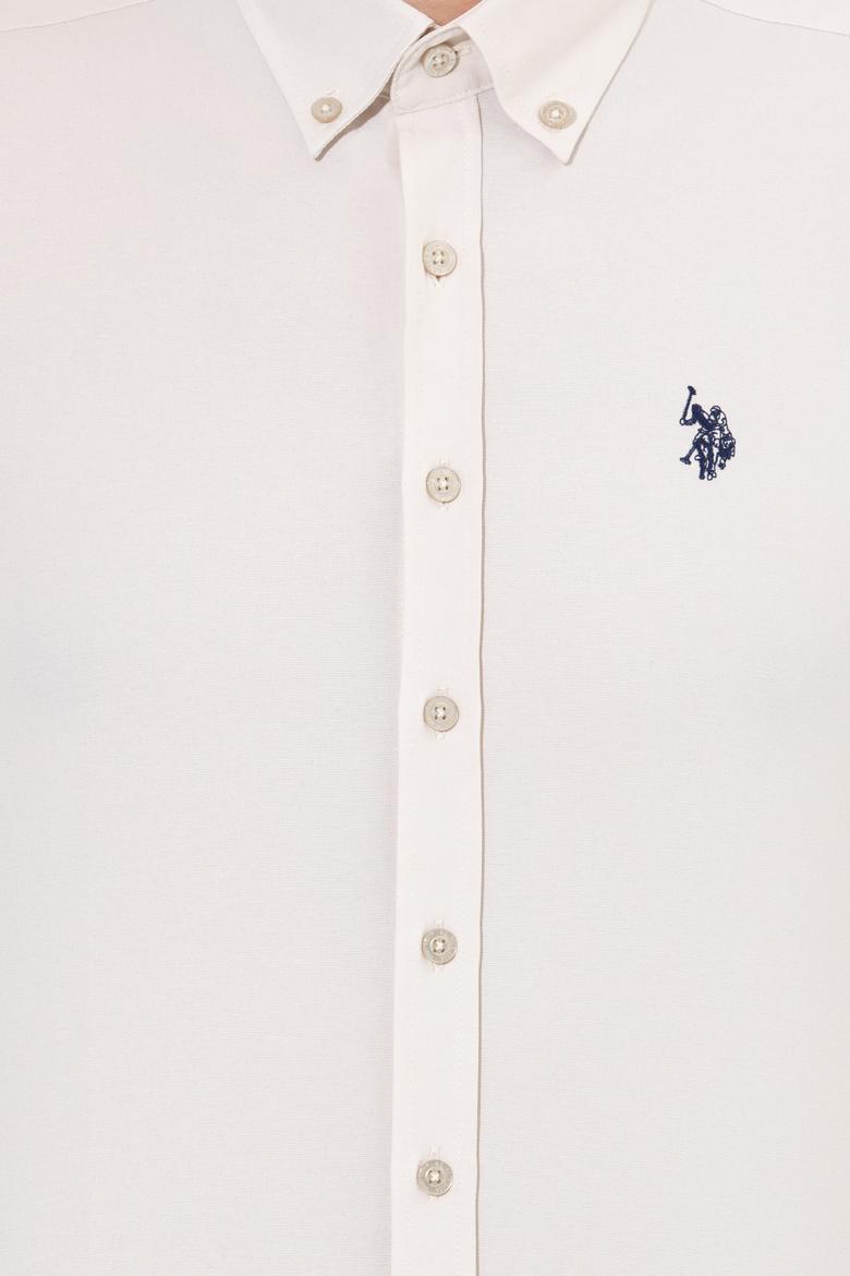 Erkek Taş Uzun Kollu Basic Gömlek - 50265664154