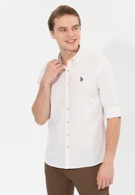 Erkek Taş Uzun Kollu Basic Gömlek - 50265664154