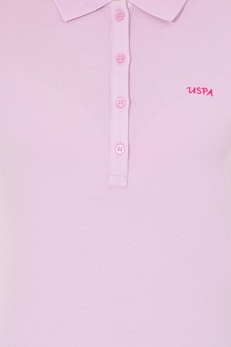 Kadın Manolya Basic Polo Yaka Tişört - 50266348040