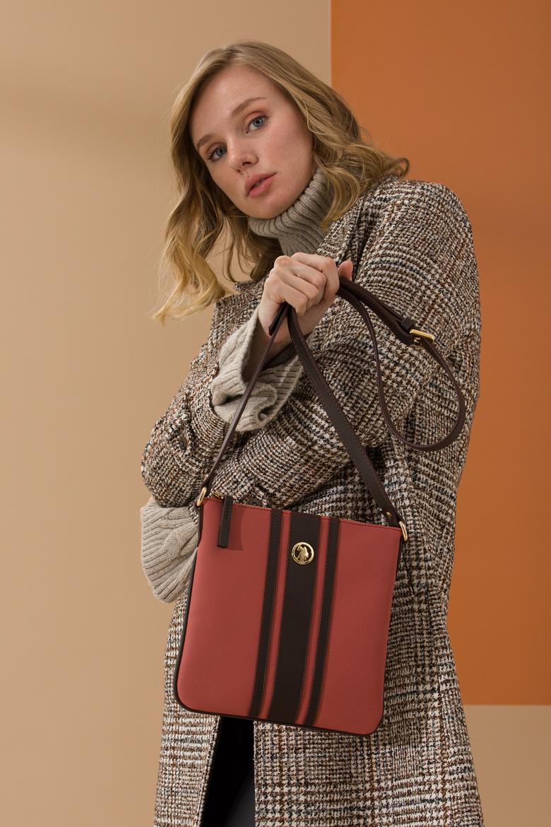 Kadın Gül Kurusu Çapraz Çanta