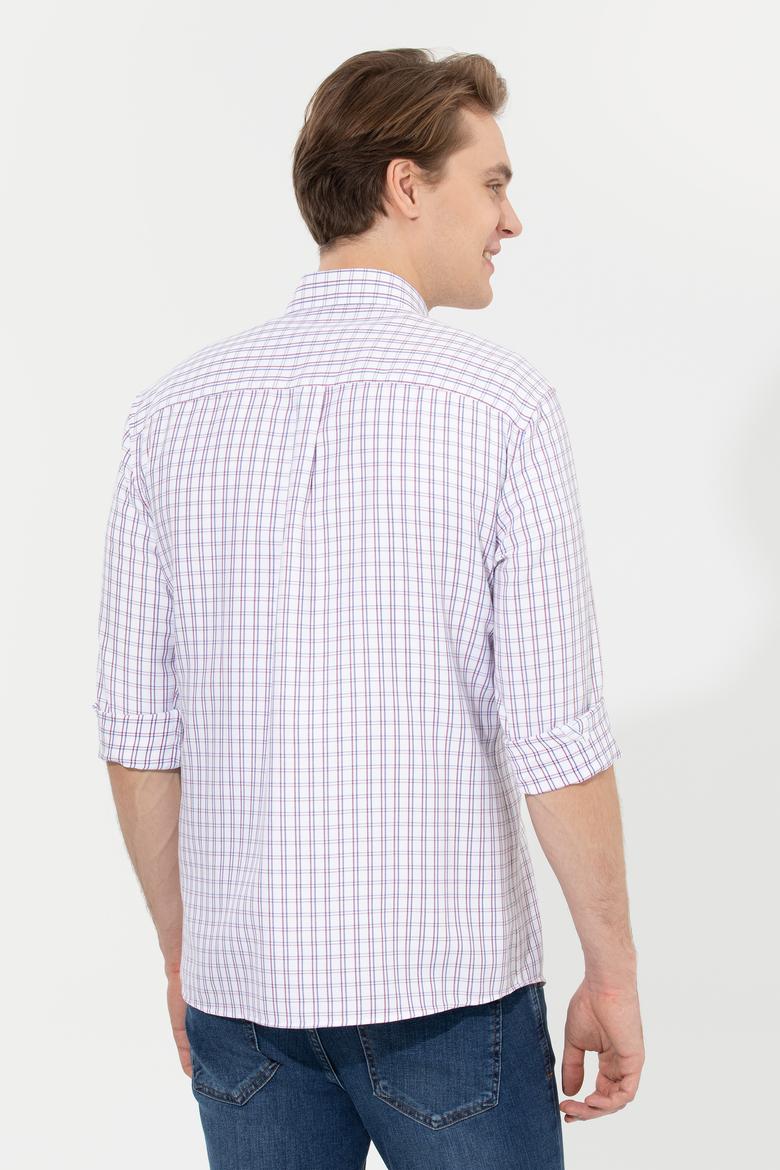 Erkek Kırmızı Kareli Gömlek - 50273945027