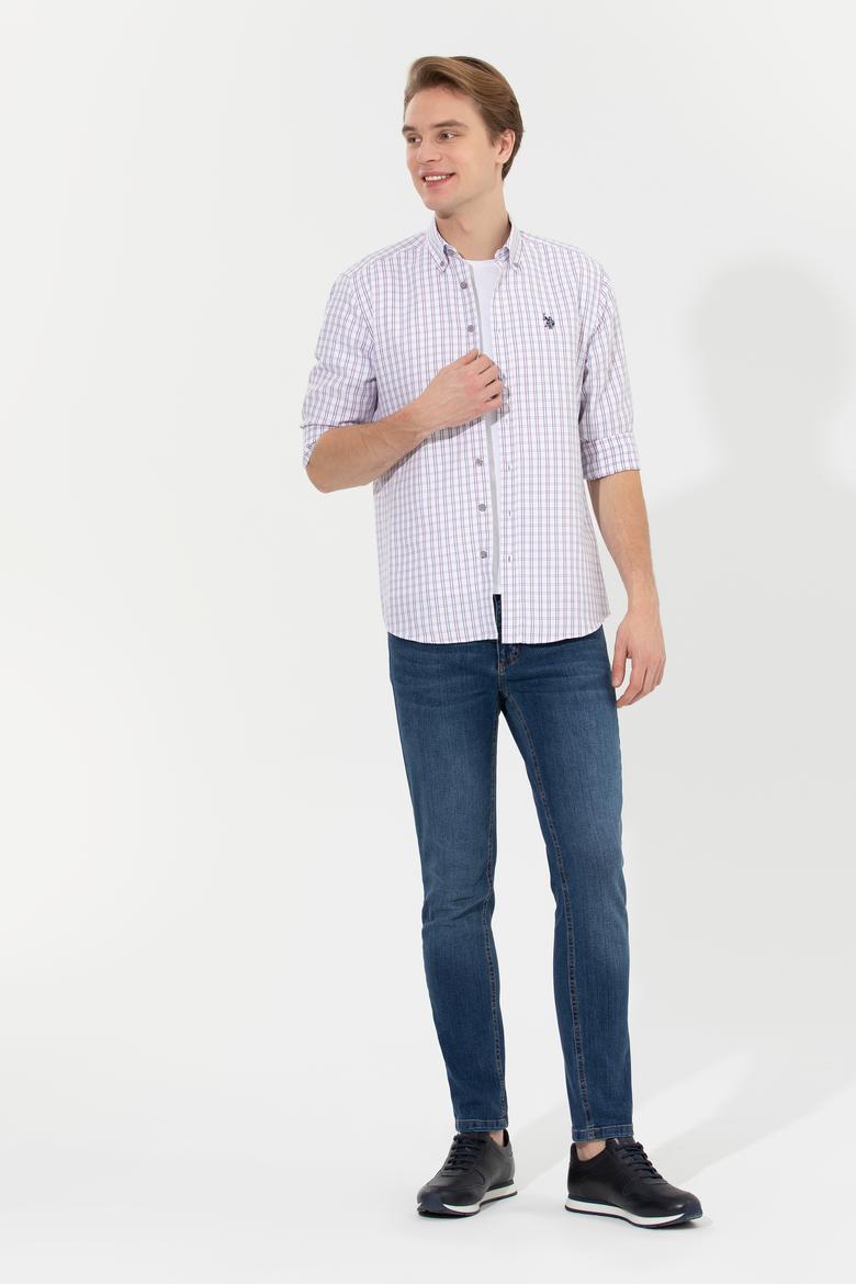 Erkek Kırmızı Kareli Gömlek - 50273945027