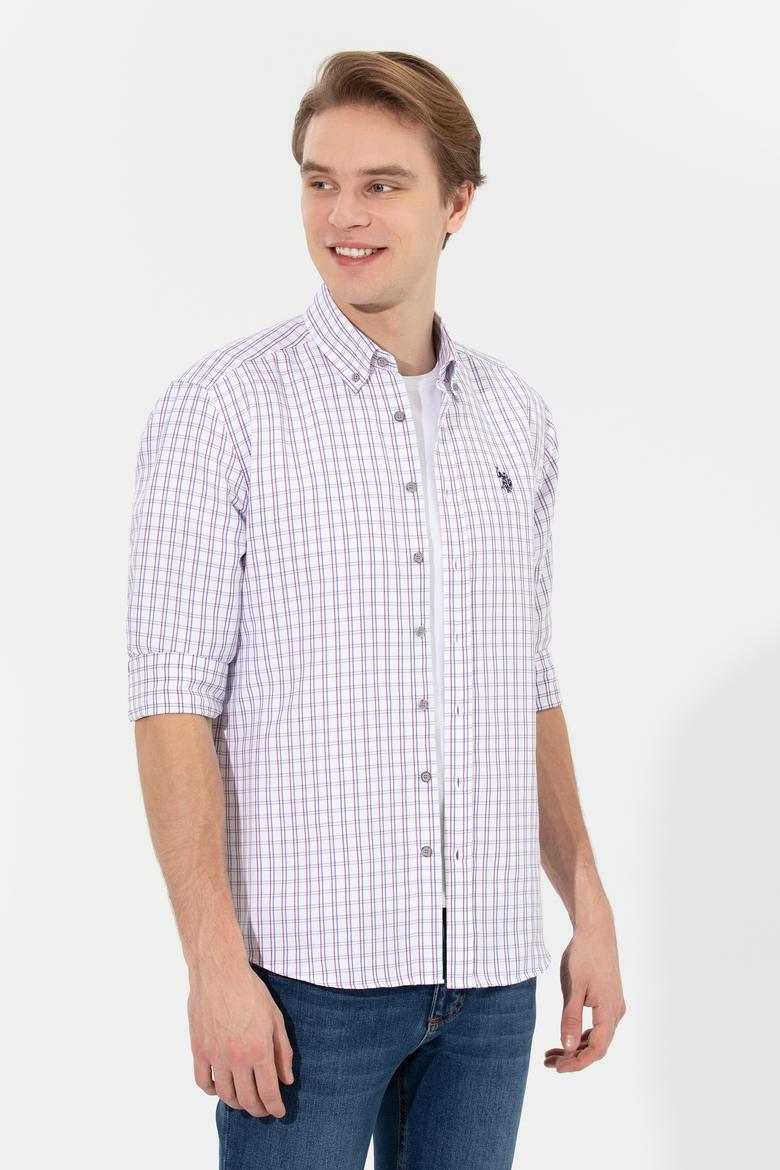 Erkek Kırmızı Kareli Gömlek - 50273945027