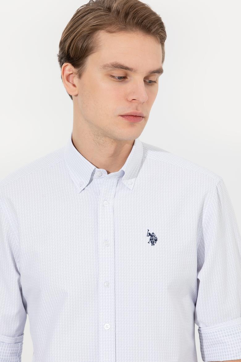 Erkek Mavi Uzun Kollu Gömlek - 50273979014