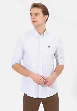 Erkek Mavi Uzun Kollu Gömlek - 50273979014