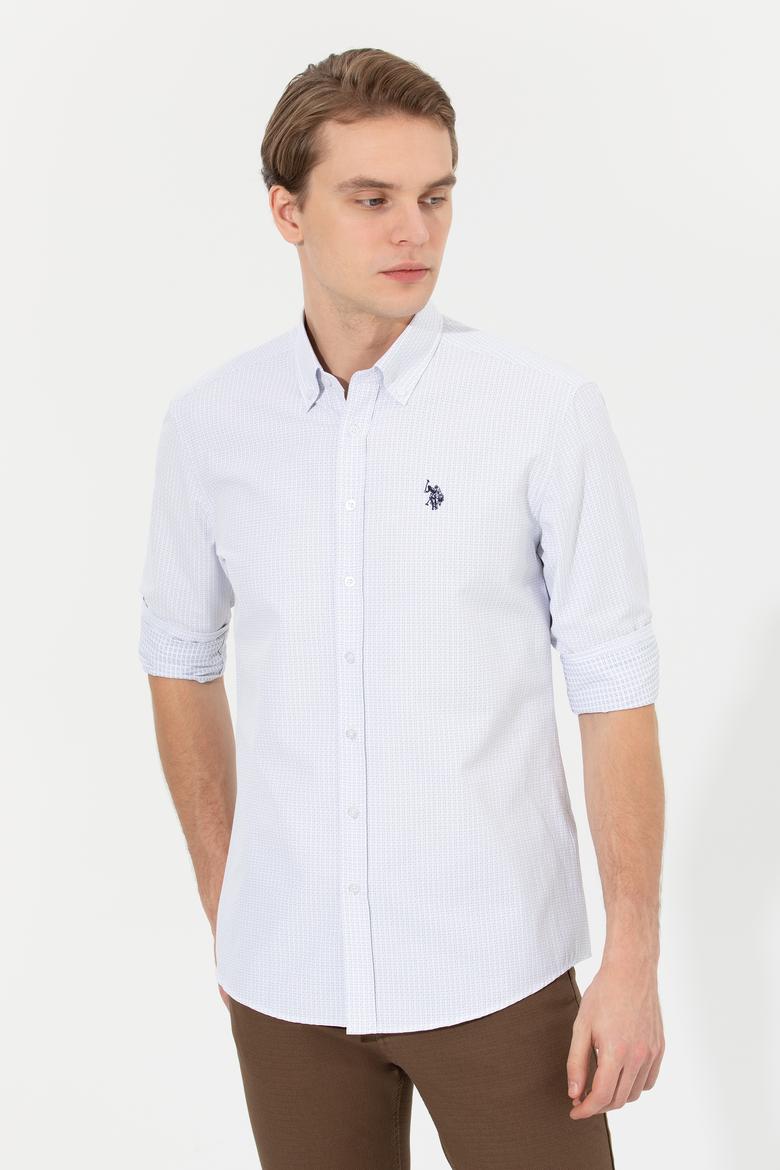 Erkek Mavi Uzun Kollu Gömlek - 50273979014