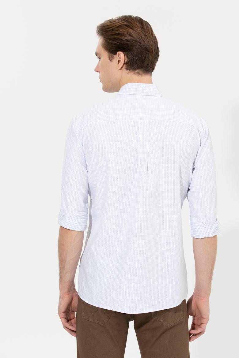 Erkek Mavi Uzun Kollu Gömlek - 50273979014