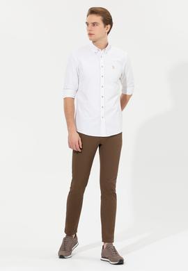 Erkek Beyaz Uzun Kollu Gömlek - 50273979001