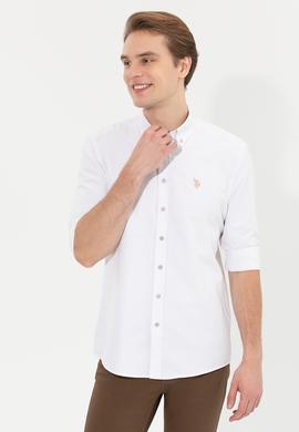 Erkek Beyaz Uzun Kollu Gömlek - 50273979001