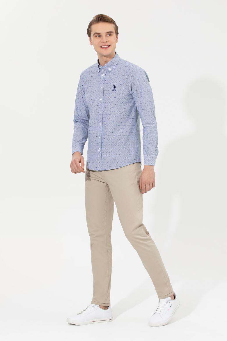 Erkek Haki Kanvas Pantolon - 50249449005