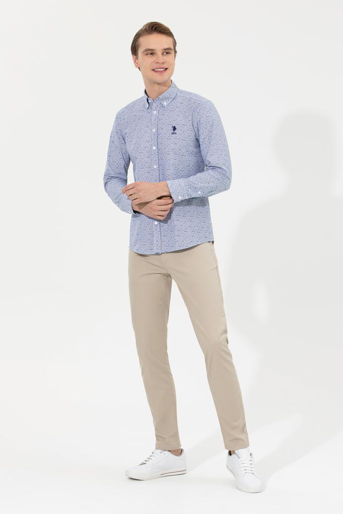 Erkek Haki Kanvas Pantolon