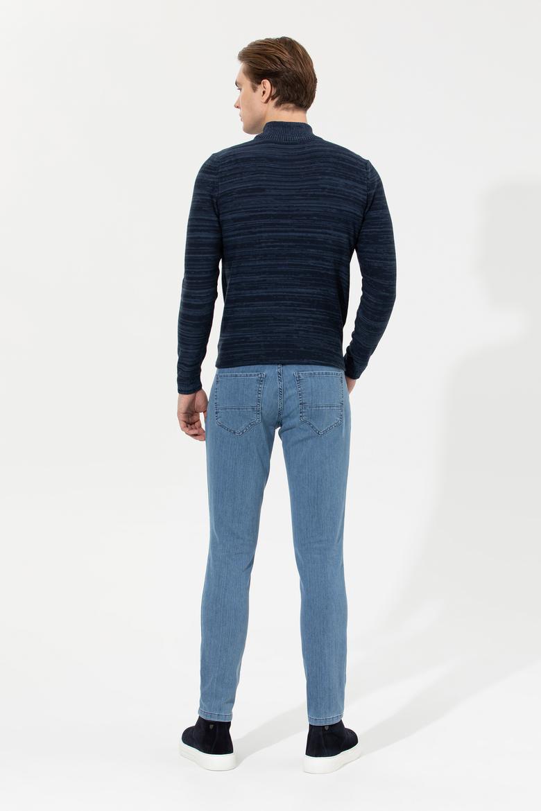 Erkek Koyu Mavi Jean Pantolon - 50262812026