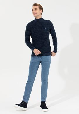 Erkek Koyu Mavi Jean Pantolon - 50262812026