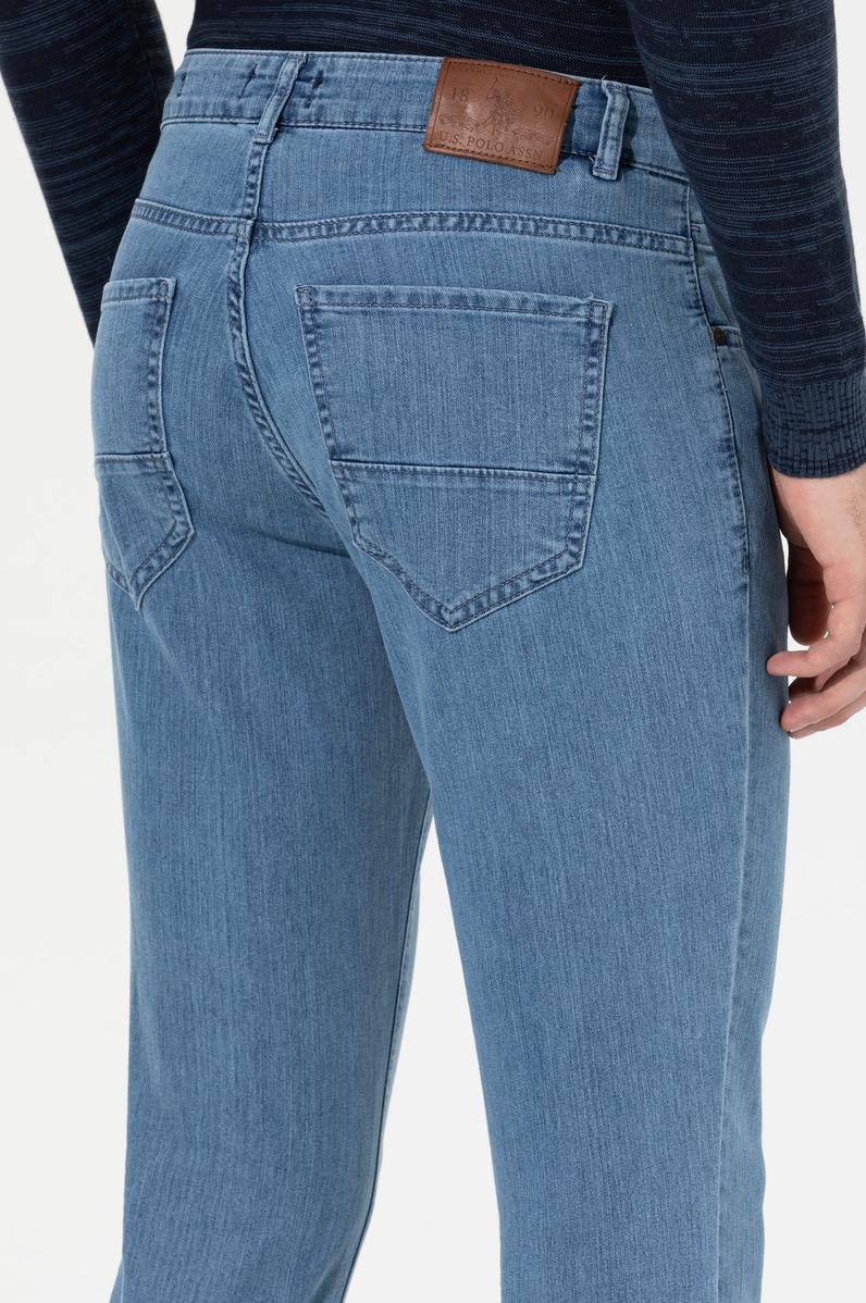 Erkek Koyu Mavi Jean Pantolon