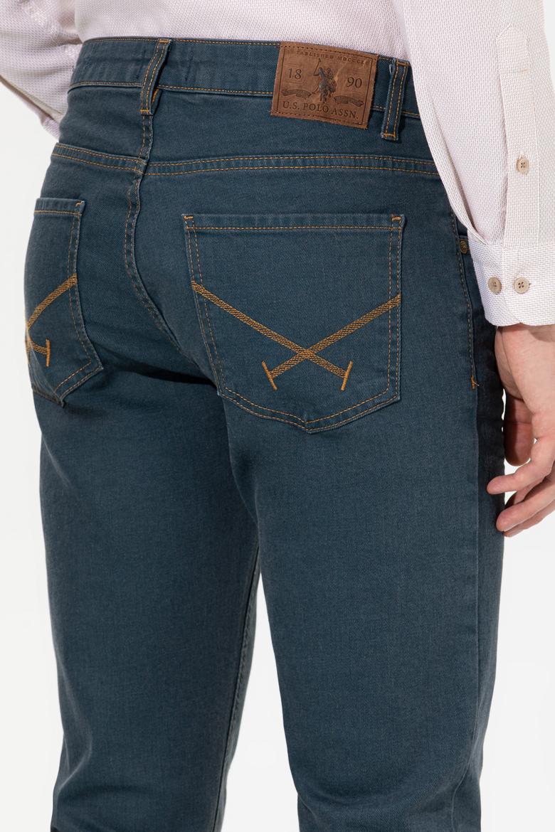 Erkek Yeşil Jean Pantolon - 50260069051