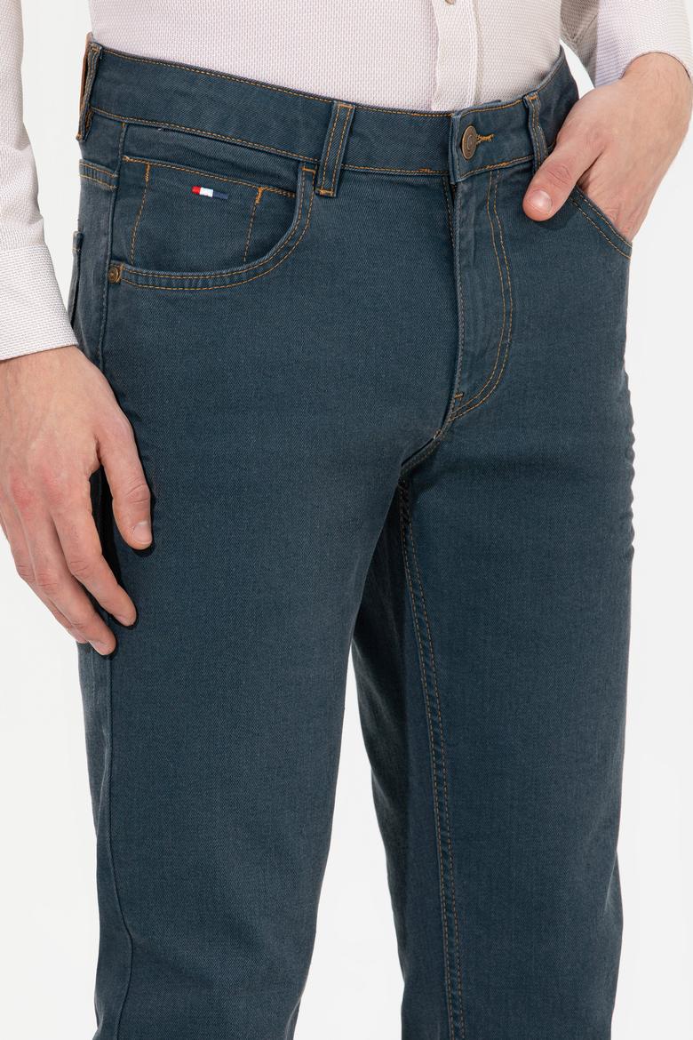 Erkek Yeşil Jean Pantolon - 50260069051