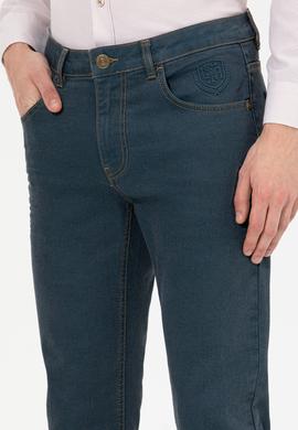 Erkek Yeşil Jean Pantolon - 50260069051