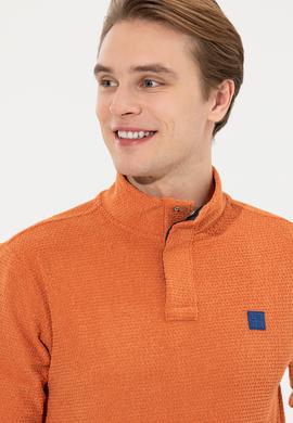 Erkek Kiremit Sweatshirt - 50253588007