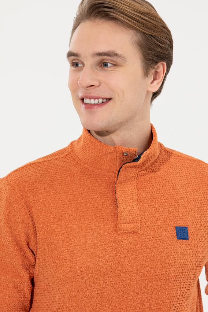 Erkek Kiremit Sweatshirt