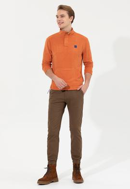 Erkek Kiremit Sweatshirt - 50253588007