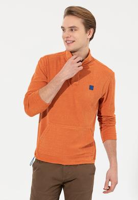 Erkek Kiremit Sweatshirt - 50253588007