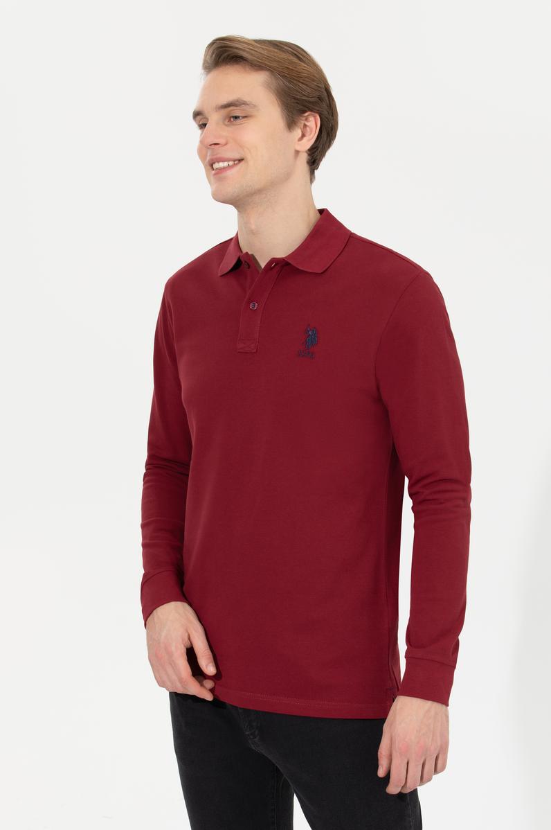 Erkek Vişne Basic Sweatshirt