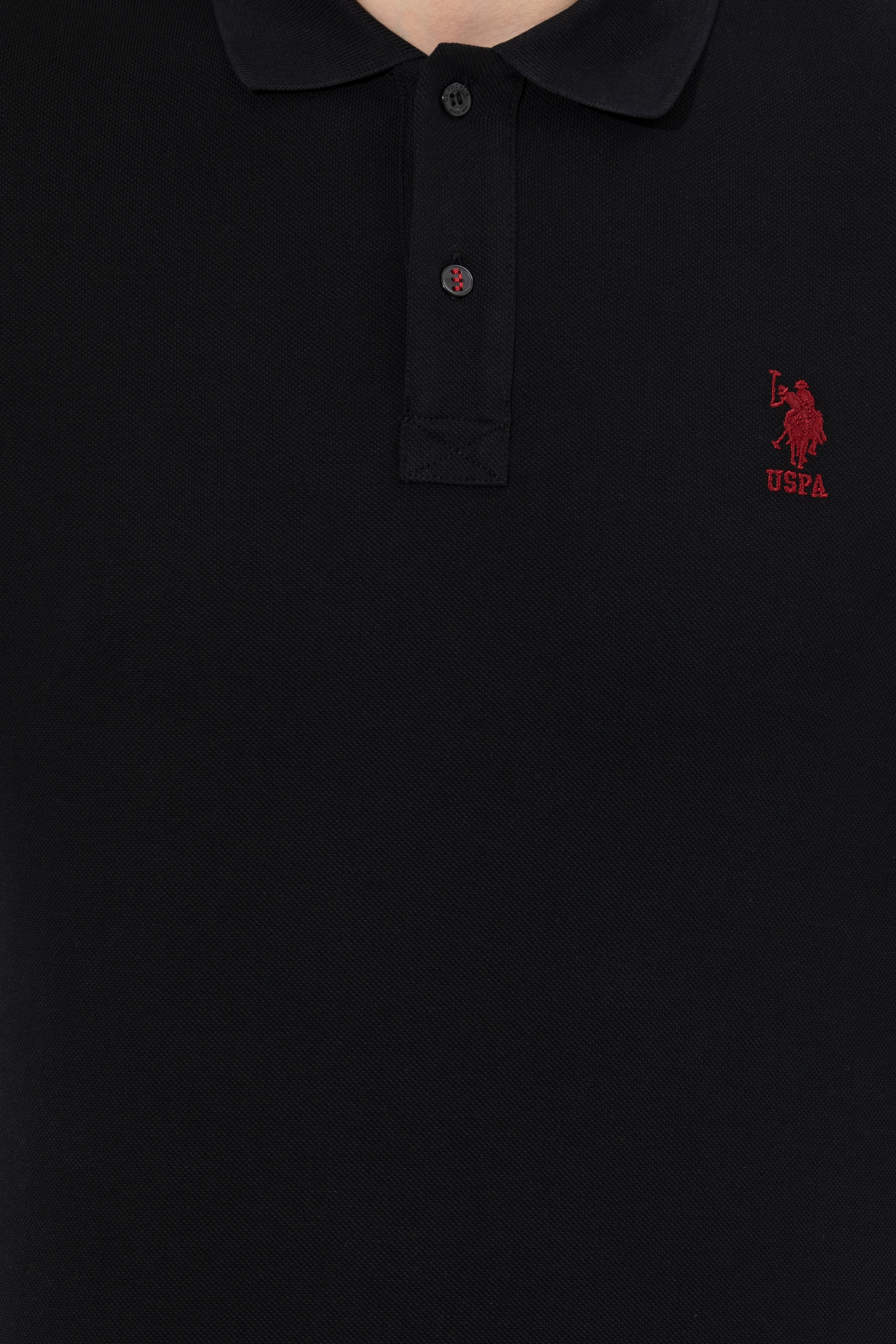 Erkek Siyah Basic Sweatshirt - Image 6