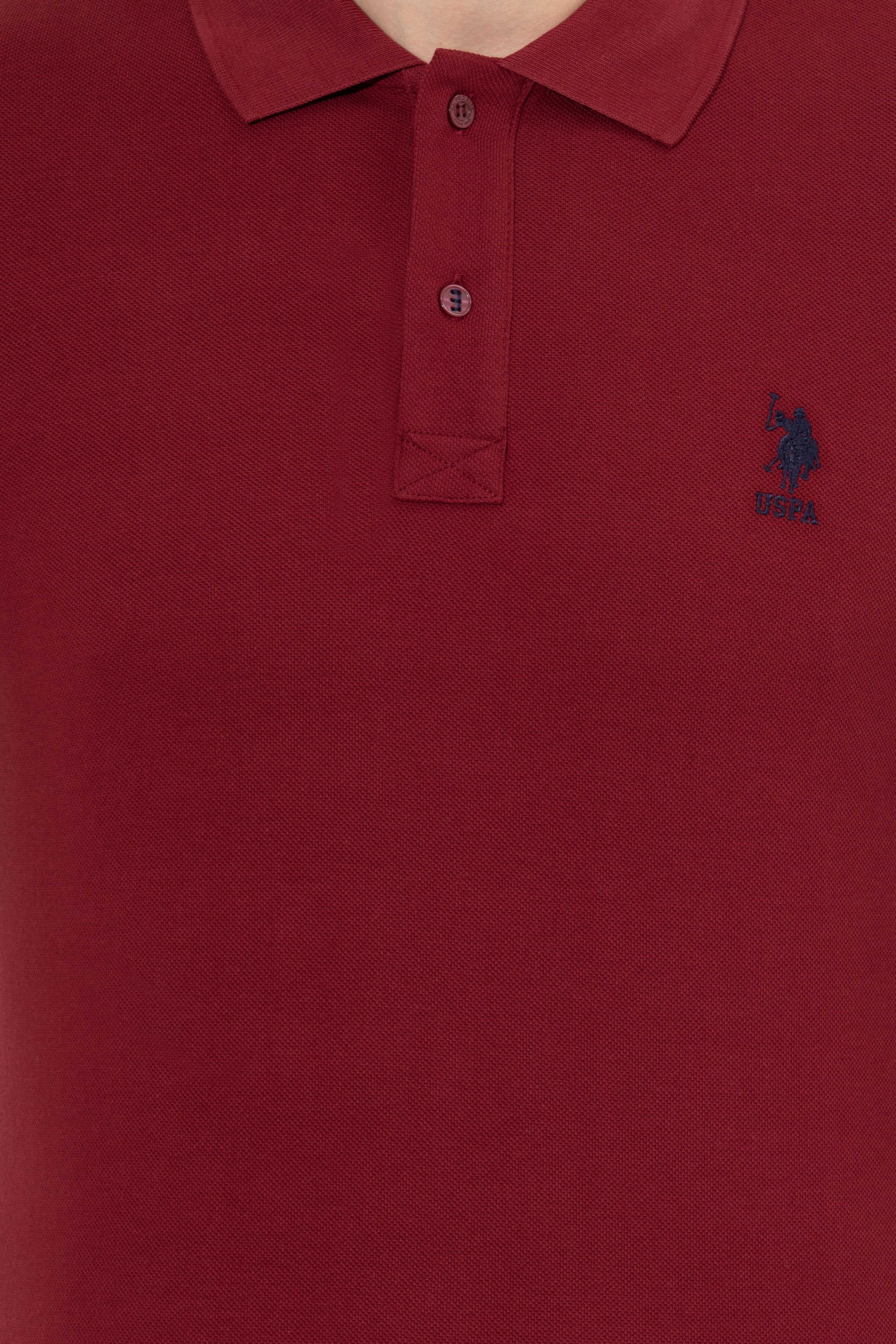 Erkek Vişne Basic Sweatshirt - Image 6
