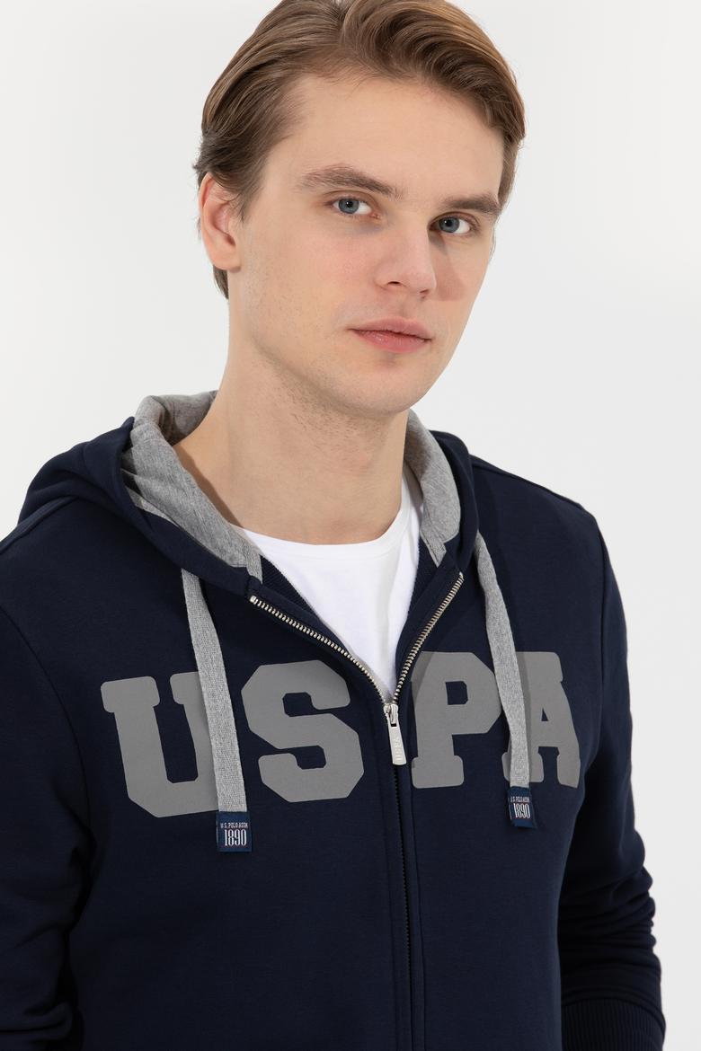 Erkek Lacivert Örme Hırka - 50260924021