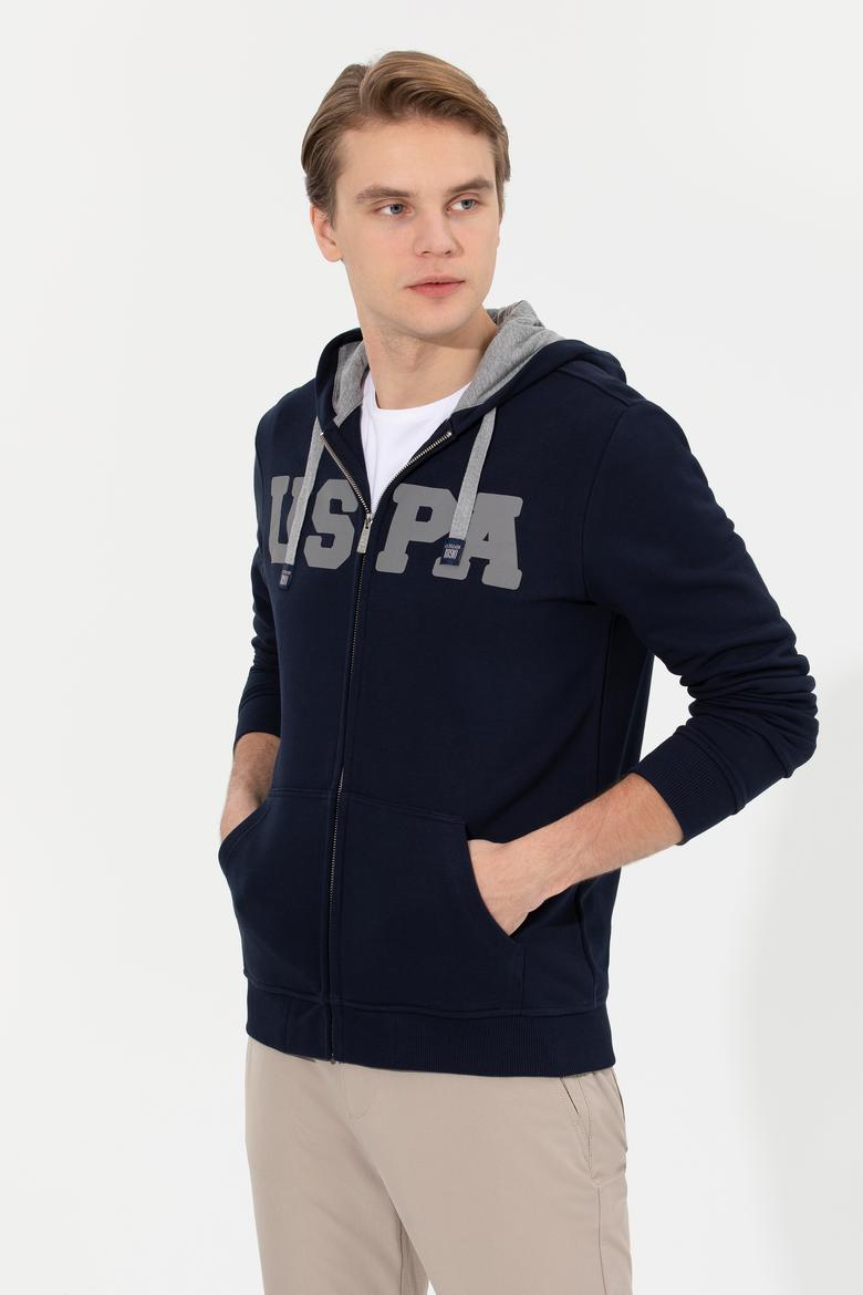 Erkek Lacivert Örme Hırka - 50260924021