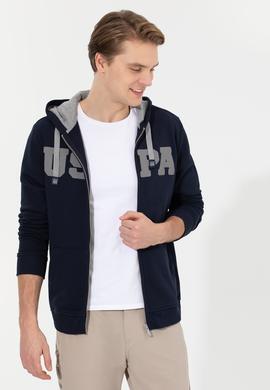 Erkek Lacivert Örme Hırka - 50260924021