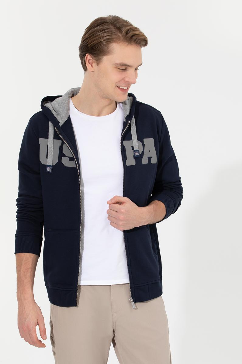 Erkek Lacivert Örme Hırka