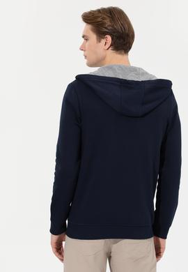 Erkek Lacivert Örme Hırka - 50260924021