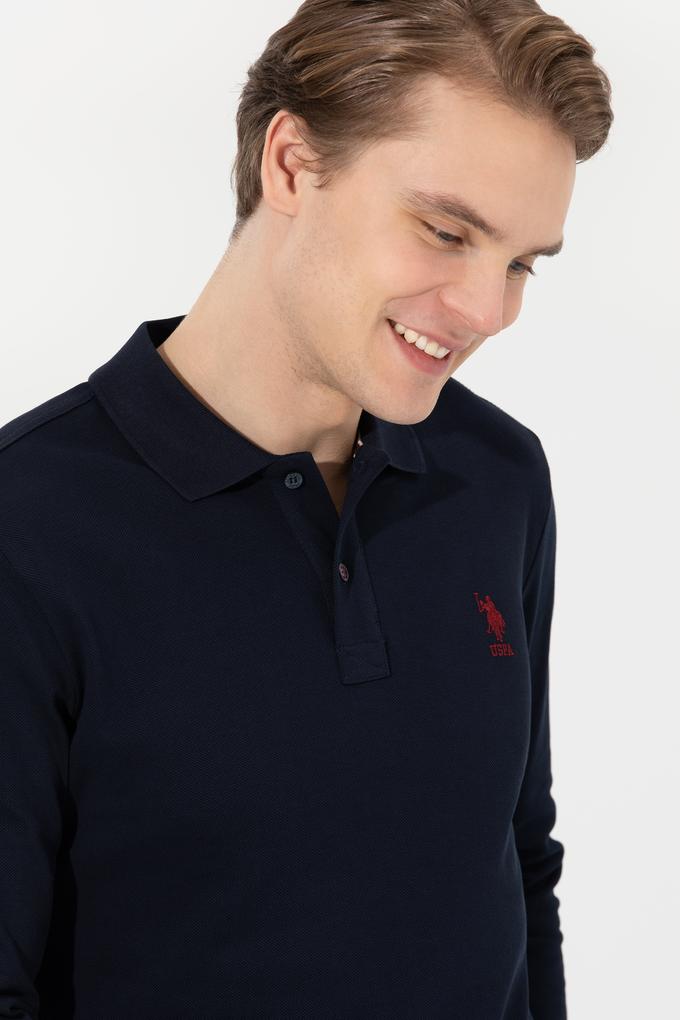 Erkek Lacivert Basic Sweatshirt