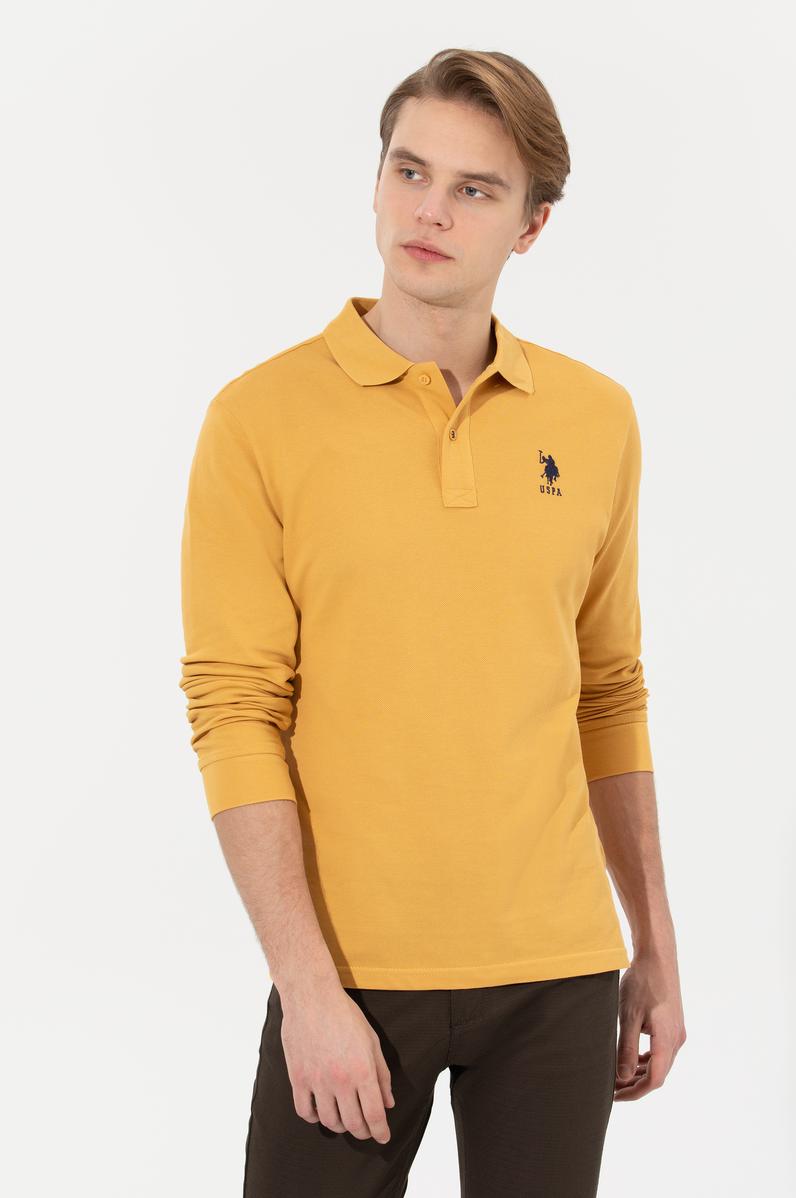 Erkek Safran Basic Sweatshirt