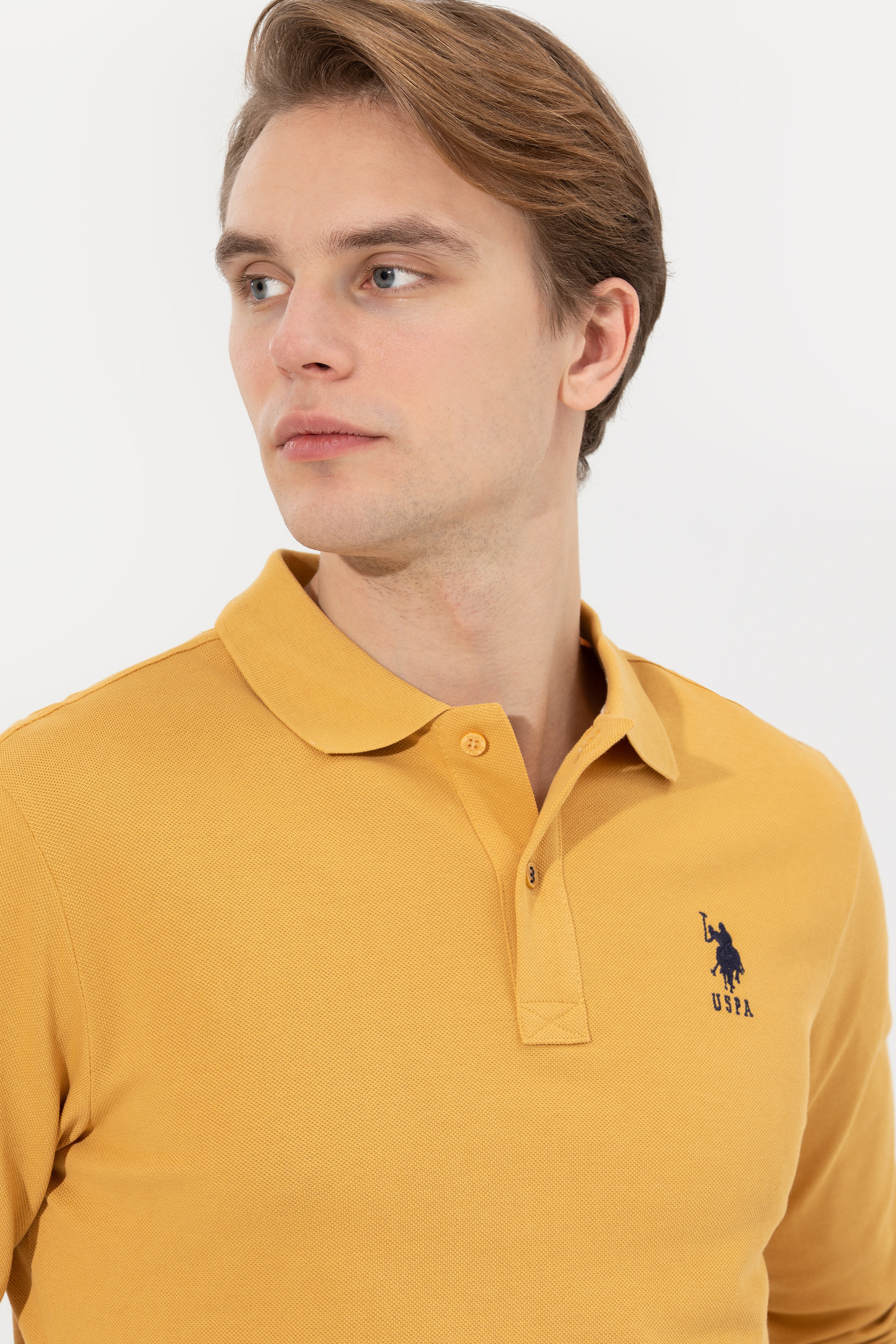 Erkek Safran Basic Sweatshirt - Image 2