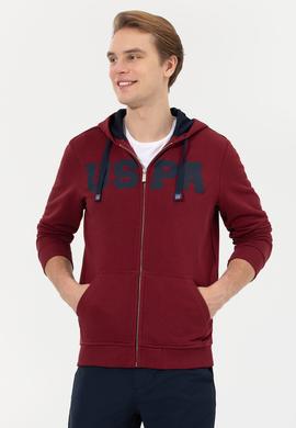 Erkek Vişne Örme Hırka - 50260924016