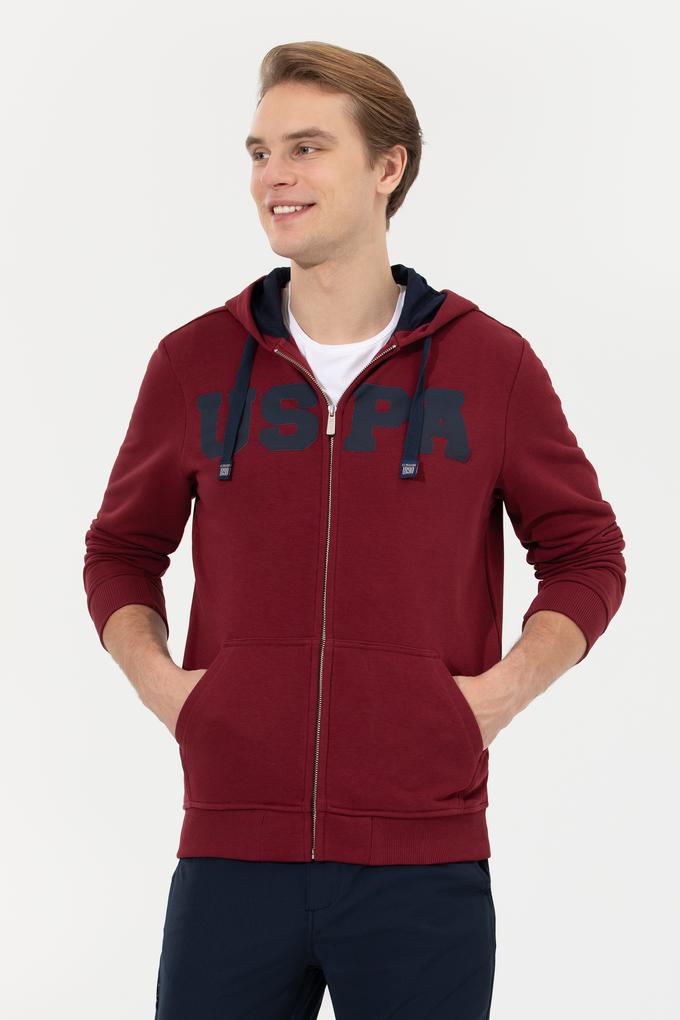 Erkek Vişne Örme Hırka