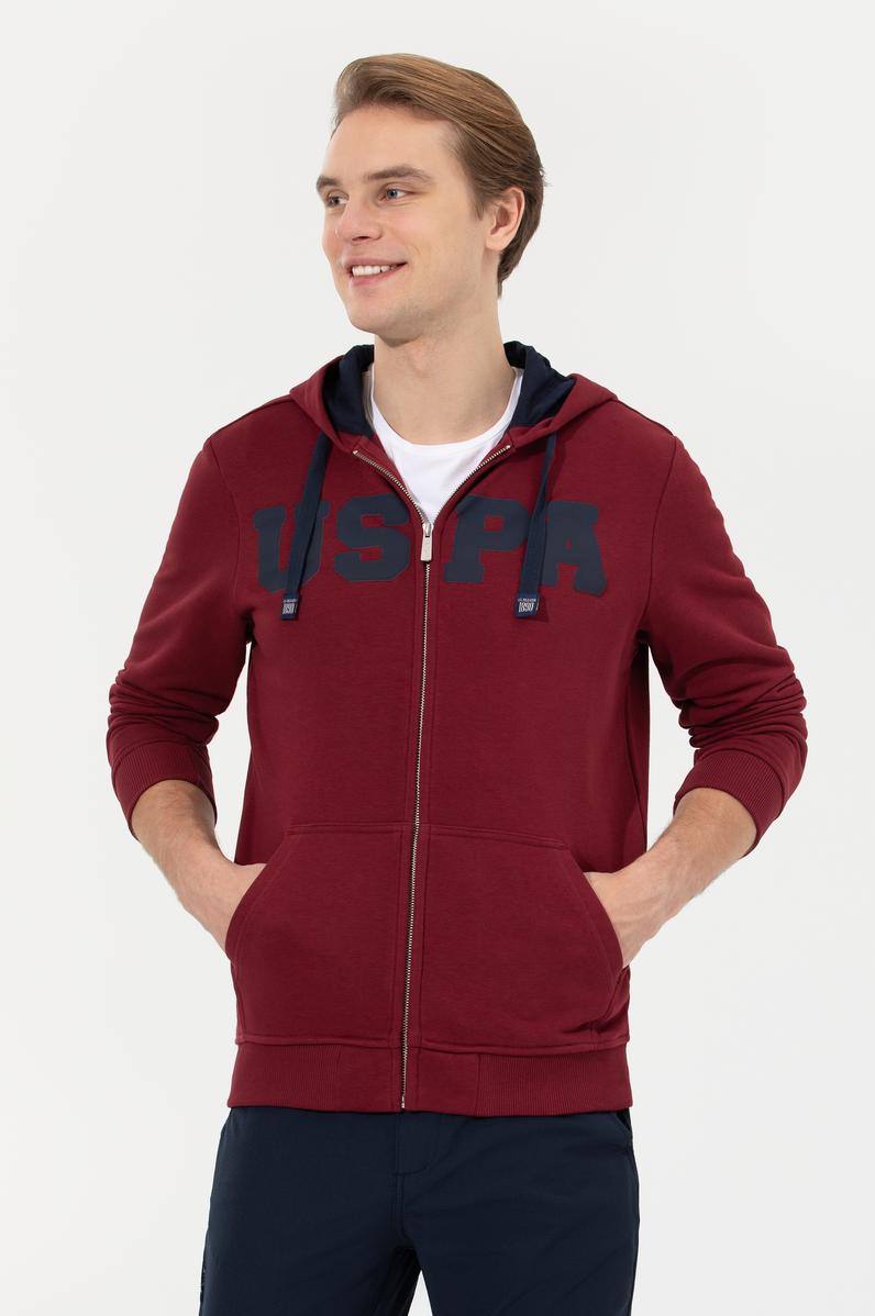 Erkek Vişne Sweatshirt